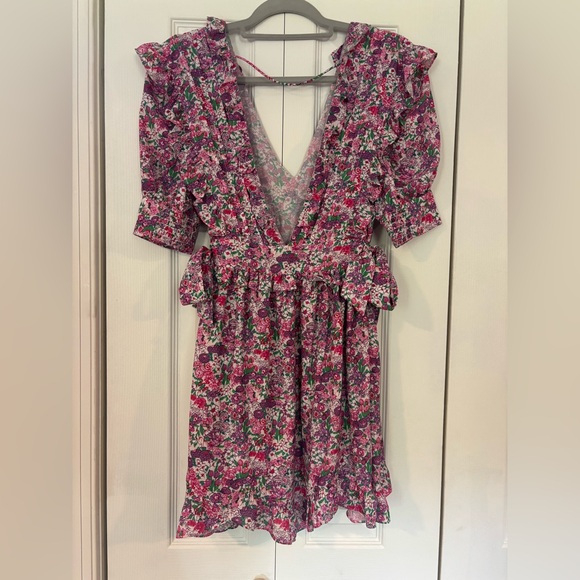 For Love and Lemons - XS Katarina Floral Mini Dress - Picture 6 of 12